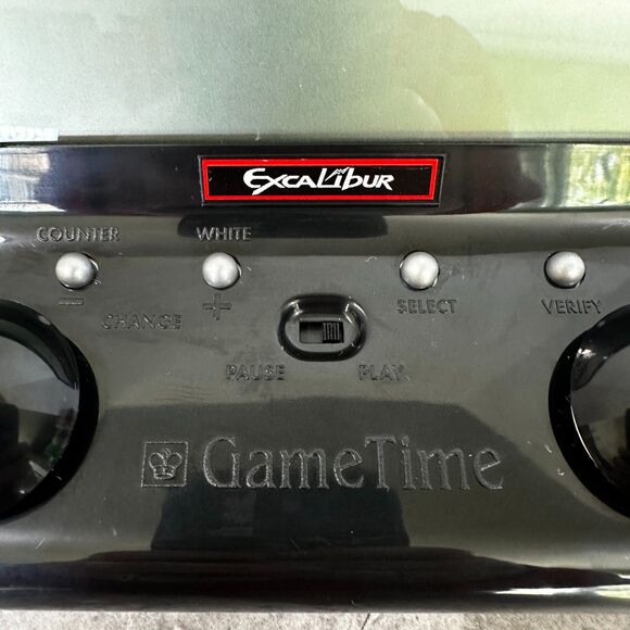 EXCALIBUR Game Time 2 Ultimate Gaming Chess Clock #750GT-2 - Picture 2 of 6